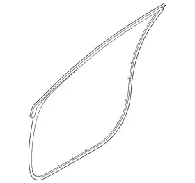 82130-h8000 Kia Genuine Door Weather-strip
