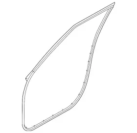 82140-b2000eq Kia Genuine Door Weather-strip 82140-b2000eq Kia Genuine Door Weather-strip