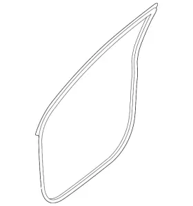 82140-d9000 Kia Genuine Door Weather-strip