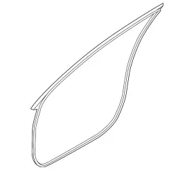82140-m7000 Kia Genuine Door Weather-strip