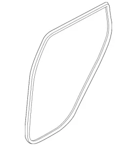 83110-b2000 Kia Genuine Weather-strip On Body