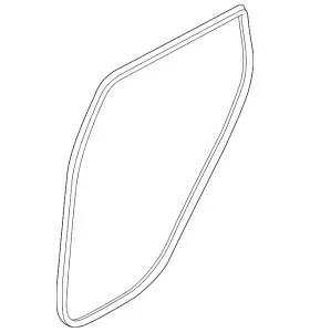 83120-g5000 Kia Genuine Weather-strip On Body