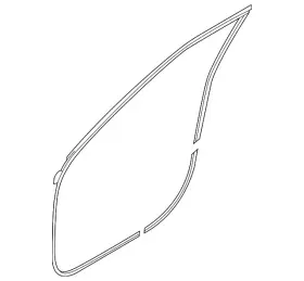 83140-q5000 Kia Genuine Door Weather-strip 83140-q5000 Kia Genuine Door Weather-strip