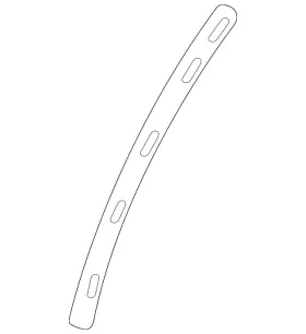 87773-r5300 Kia Genuine Upper Bracket Strip