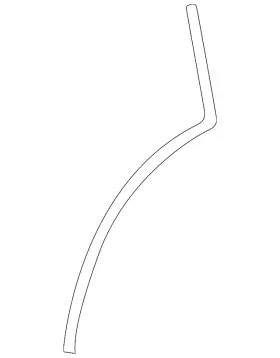 Lr037760 Land-rover Genuine Door Seal