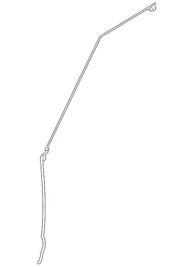 Lr054336 Land-rover Genuine Upper Weather-strip