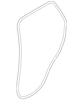 Lr113842 Land-rover Genuine Weather-strip On Body