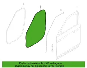 Lr138449 Land-rover Genuine Door Weather-strip #2