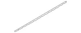Lr142545 Land-rover Genuine Lower Seal