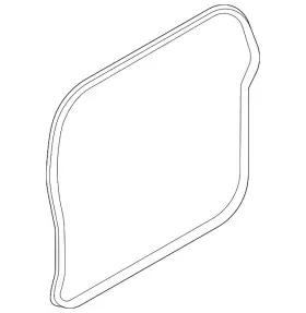 Lr167155 Land-rover Genuine Weather-strip On Body