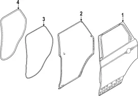 Lr176638 Land-rover Genuine Seal