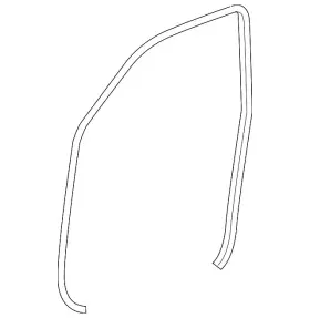62311-60160-e0 Lexus Genuine Door Seal 62311-60160-e0 Lexus Genuine Door Seal