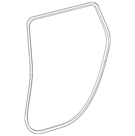 62331-0e150 Lexus Genuine Surround Weather-strip