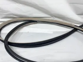62331-60061 Lexus 99-02 Land Cruiser Lx470 J100 Driver Door Weatherstrip Rubber Seal Ivory Oem #2