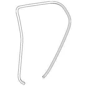 62331-76012 Lexus Genuine Weather-strip On Body