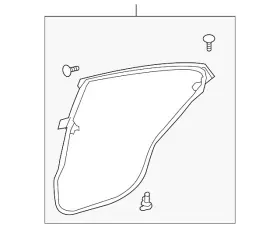 67871-06240 Lexus Genuine Door Seal