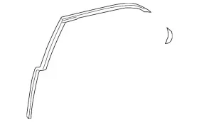 67887-50030 Lexus Genuine Door Seal