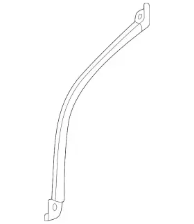Lexus 67887-60070 Genuine Upper Weather-strip