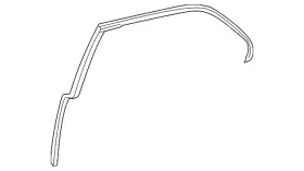 67888-50030 Lexus Genuine Upper Weather-strip