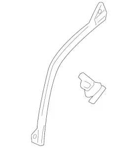 Lexus 67888-60020 Genuine Door Weather-strip