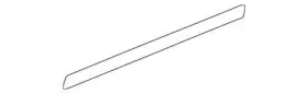 75697-48010 Lexus Genuine Body Side Molding Pad
