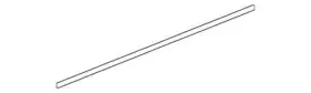 75793-48010 Lexus Genuine Body Side Molding Pad