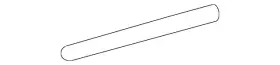 75793-60020 Lexus Genuine Lower Cladding Pad