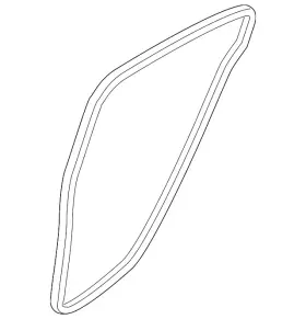 Mazda Bdmt-68-913a Genuine Weather-strip On Body