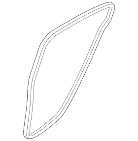 Bdts-68-913a Mazda Genuine Weather-strip On Body Bdts-68-913a Mazda Genuine Weather-strip On Body