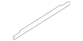 Bn8v-50-660d Mazda Genuine Belt Weather-strip