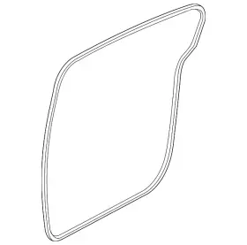 Mazda C235-73-761a Genuine Surround Weather-strip