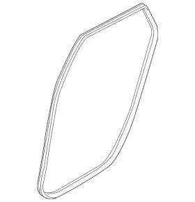 Eg21-68-914b Mazda Genuine Body Weather-strip - Drivers Side Lh Eg21-68-914b Mazda Genuine Body Weather-strip - Drivers Side Lh