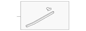 Gm9e-68-913a Mazda Genuine Door Seal Gm9e-68-913a Mazda Genuine Door Seal