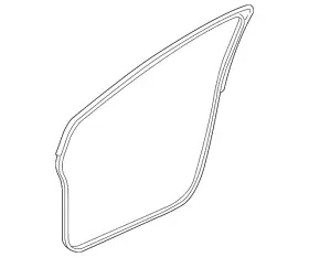 Gs3l-68-912b Mazda Genuine Weather-strip On Body Gs3l-68-912b Mazda Genuine Weather-strip On Body