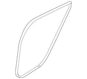 Gs3l-68-913b Mazda Genuine Weather-strip On Body Gs3l-68-913b Mazda Genuine Weather-strip On Body