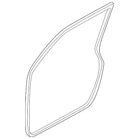 Lc62-58-760c Mazda Genuine Door Weather-strip