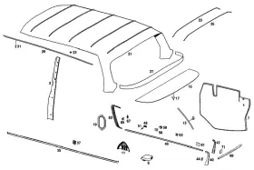 000-987-19-72 Mercedes-benz Genuine Edge Guard