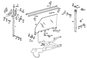 107-720-11-78 Mercedes-benz Genuine Rubber Seal