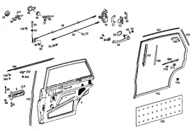 110-730-06-78-64 Mercedes-benz Genuine Sealing Frame 110-730-06-78-64 Mercedes-benz Genuine Sealing Frame