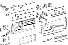 111-725-54-24 Mercedes-benz Genuine Seal