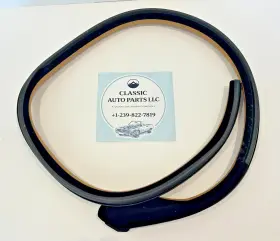 1267200254 Mercedes-benz A Front Right Passenger Side Pillar Frame Seal Black