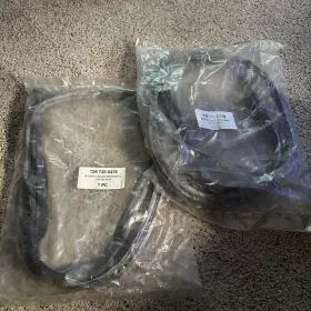 1267200378 Mercedes-benz Nos Genuine Front Door Seal Set L/r W126 Coupe 82-91 560sec 500sec 380