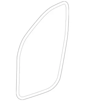 164-690-06-76-9g44 Mercedes-benz Genuine Edge Protection