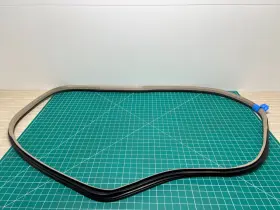1666970151 Mercedes-benz 12-18 W166 Ml350 Rear Left Or Right Door Weatherstrip Seal Oem