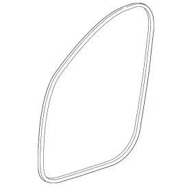 205-697-00-51-7m87 Mercedes-benz Genuine Surround Weather-strip