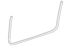 Mercedes-benz 205-727-04-87 Genuine Mercedes-benz Door Sealing Circumf