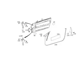207-727-02-87 Mercedes-benz Genuine Seal
