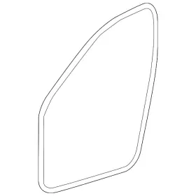 212-697-00-51-8s65 Mercedes-benz Genuine Weather-strip On Body