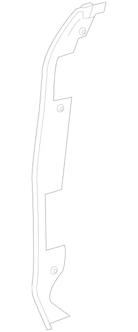 Mercedes-benz 223-730-34-00 Genuine Mercedes-benz Seal Rear Door
