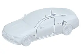 236-725-08-00-28 Mercedes-benz Genuine Circumferential Seal 236-725-08-00-28 Mercedes-benz Genuine Circumferential Seal